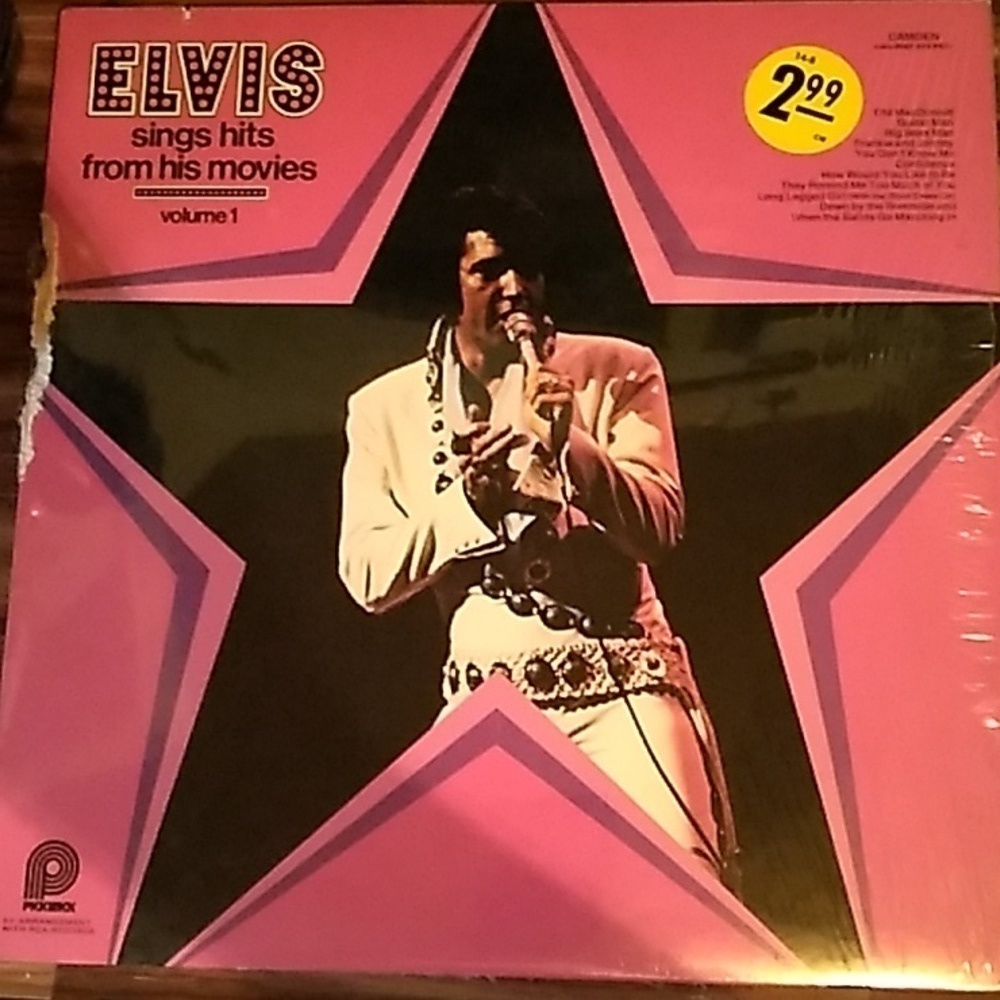 Elvis Presley songs from his movies vinyl album
